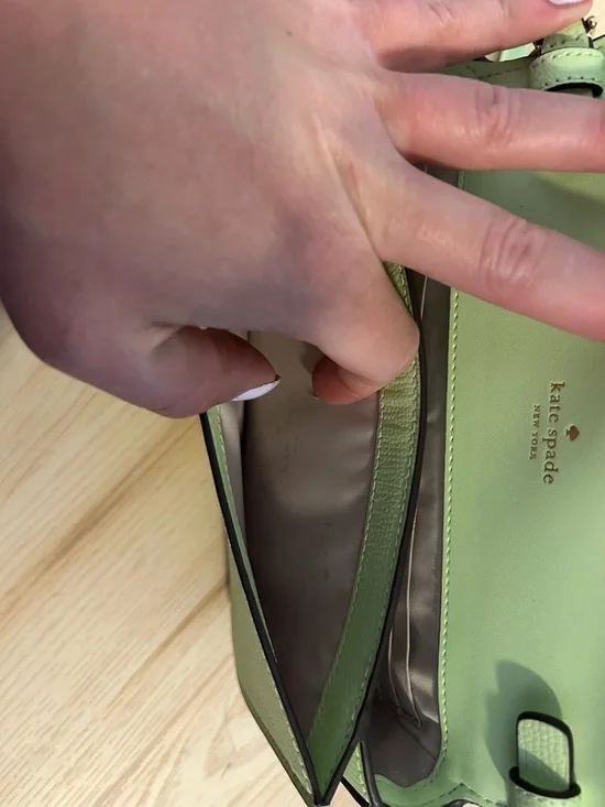 🍏🍐🍋‍🟩💚 Kate Spade spring green crossbody bag - Picture 7 of 8